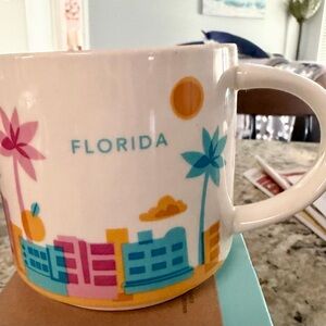 Starbucks Coffee You Are There Series Florida Cup NIB